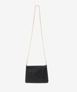 Les Petites Bombes Femme Sac Bandouliere Avec Chaine Laina | Noir