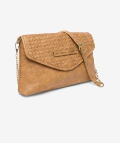 Les Petites Bombes Femme Sac Bandouliere Tresse Meloe | Sable