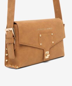 Les Petites Bombes Femme Sac Bandouliere Classique Mira | Camel