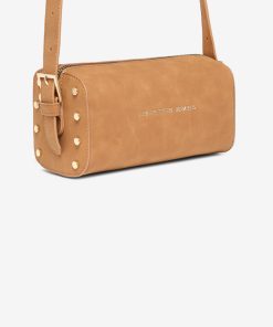 Les Petites Bombes Femme Sac Bandouliere Baguette Mirielle | Camel