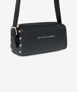 Les Petites Bombes Femme Sac Bandouliere Baguette Mirielle | Noir