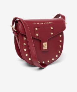 Les Petites Bombes Femme Sac Bandouliere Cloute Muriel | Rouge
