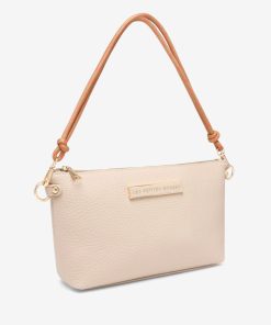 Les Petites Bombes Femme Sac Bandouliere Avec Corde Madisone | Beige