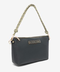 Les Petites Bombes Femme Sac Bandouliere Avec Corde Madisone | Noir