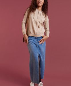 Les Petites Bombes Femme Men's Gilet Zip Et Capuche Doha | Sable