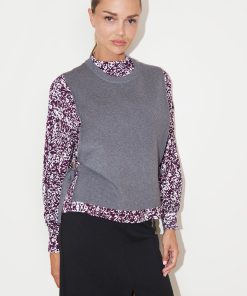 Les Petites Bombes Femme Men's Pull Sans Manche Maurane | Anthracite