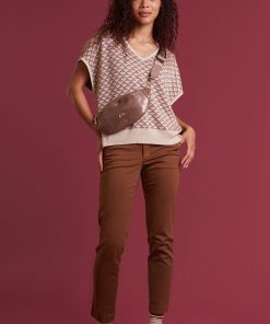 Les Petites Bombes Femme Men's Pantalon Chino Naomie | Choco