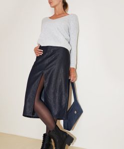 Les Petites Bombes Femme Men's Jupe Midi Brute Laux | Brut Metal