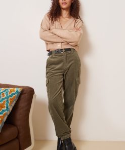 Les Petites Bombes Femme Men's Pantalon Cargo Maelia | Kaki