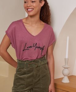 Les Petites Bombes Femme Men's Tee Shirt A Message Derna | Cassis