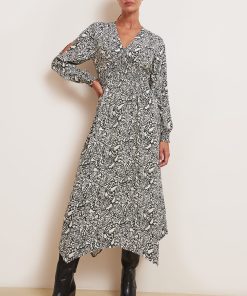 Les Petites Bombes Femme Men's Robe Longue Imprimee Giacomina | Print Ambo