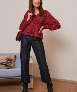 Les Petites Bombes Femme Men's Blouse Imprimee Malorine | Print Shimba